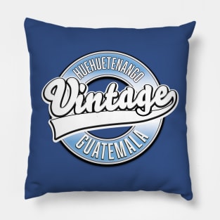 Huehuetenango guatemala vintage logo Pillow