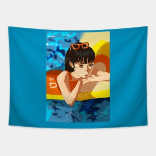 Chill Out Summertime At The Pool Tapestry