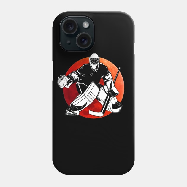 November Man Never Underestimate An Old Man Who Loves Hockey Phone Case by sueannharley12