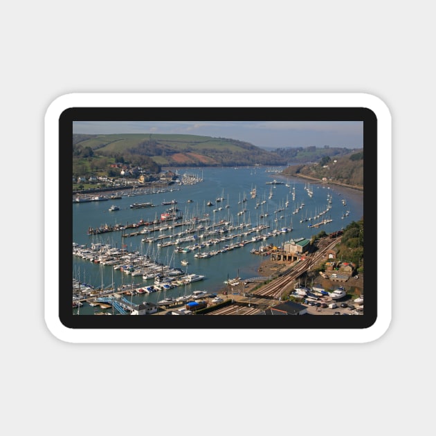 The River Dart Magnet by RedHillDigital