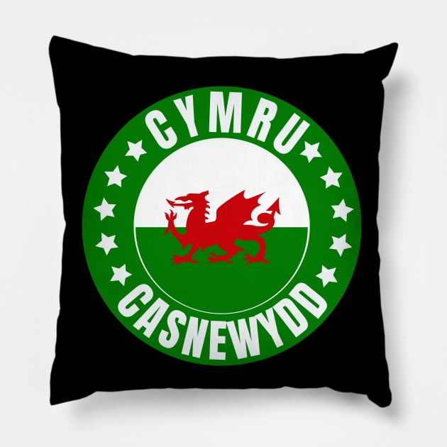 Newport Pillow by footballomatic