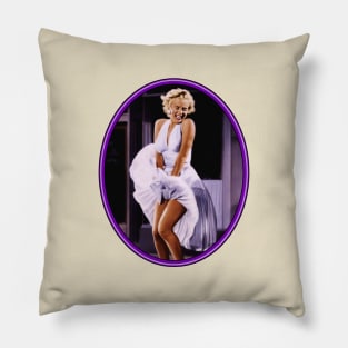 Marilyn Monroe: Subway Grate Pillow