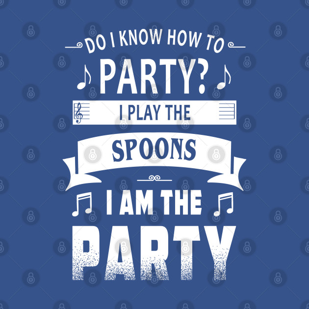 Discover Spoons player party - Musician Gift - T-Shirt