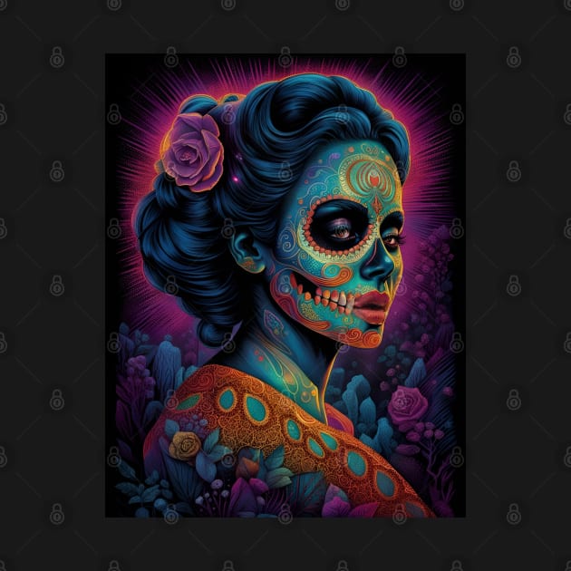 Catrina  - Dia De Los Muertos by Absinthe Society 