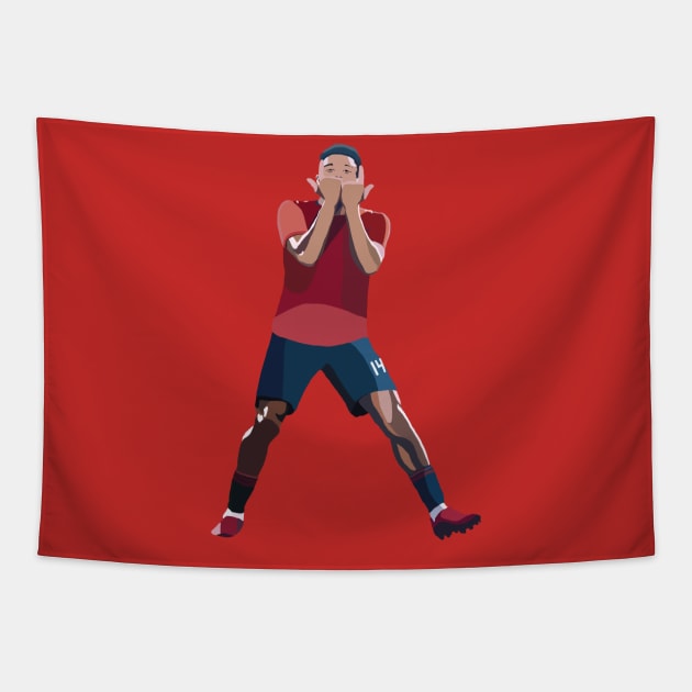 Jesse Lingard 19/20 Tapestry by Webbed Toe Design's