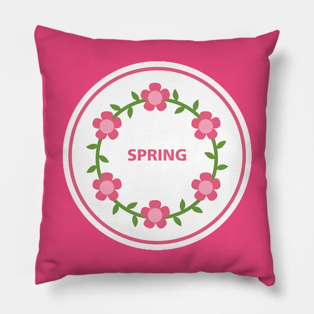 Spring Pillow by tjasarome