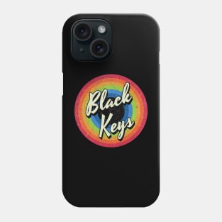 Vintage Style circle - the black keys Phone Case