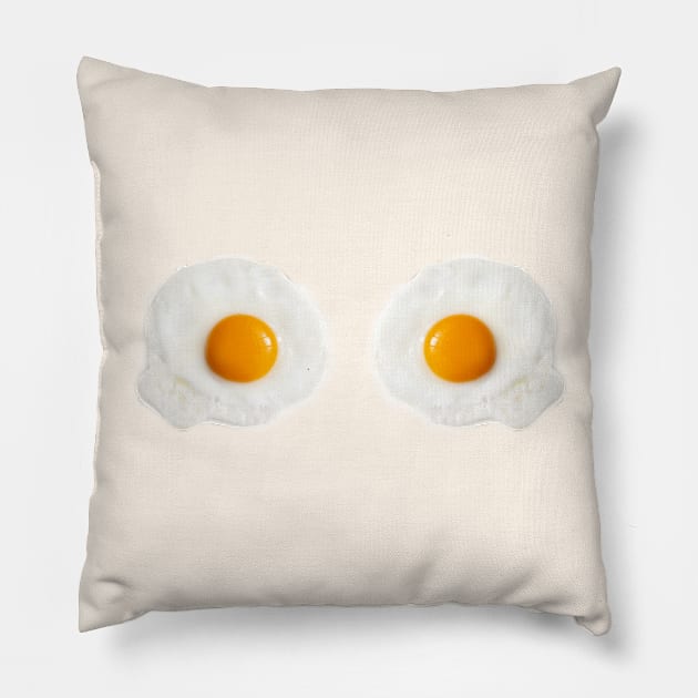 Egg bobs. Pillow by LanaBanana