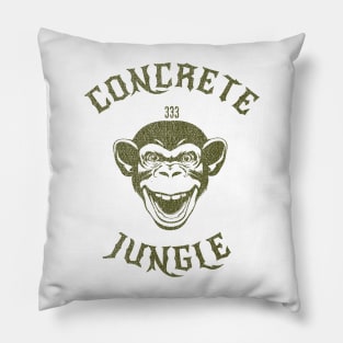 Concrete Jungle Ape Pillow