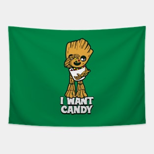 Cute Candy Lover Candy Lover Superhero Funny Meme Tapestry