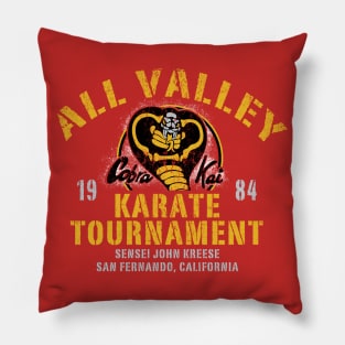 All Valley Karate Tournament Cobra Kai Pillow