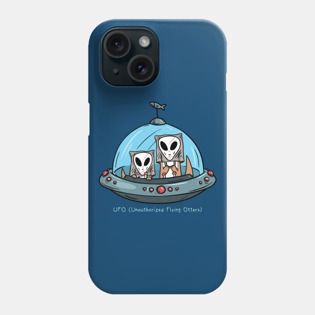 UFO Phone Case by Otterlyalice