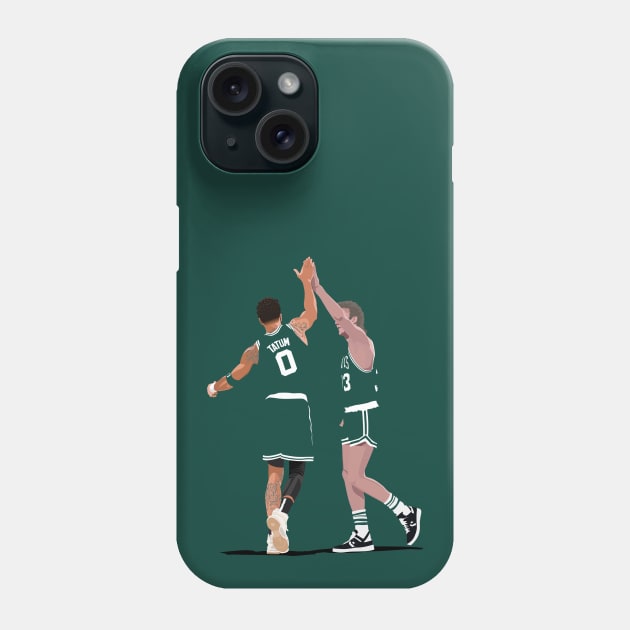 Celtics Past and Present Phone Case by dbl_drbbl