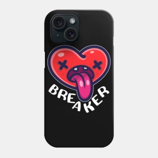 Cute Heart Breaker Funny Valentines Shirt Boys Girls Phone Case