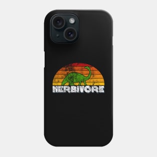 Herbivore Brontosaurus Phone Case