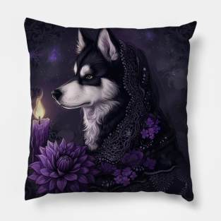 Spiritual Husky Pillow