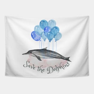 Save the Dolphins Tapestry