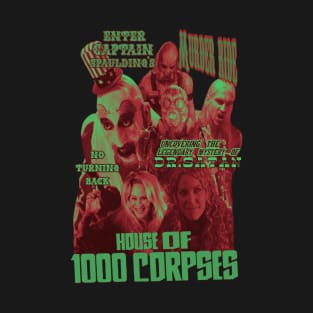 House Of 1000 Corpses, Cult Horror, (Version 2) T-Shirt