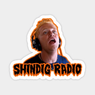 Shindig Radio (Old Huckleberry Variant) Magnet