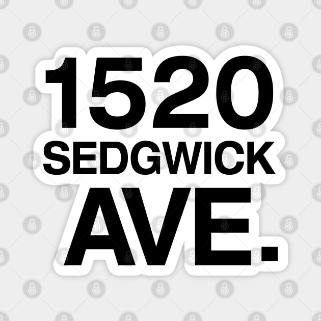 1520 SEDGWICK AVE. Magnet by forgottentongues