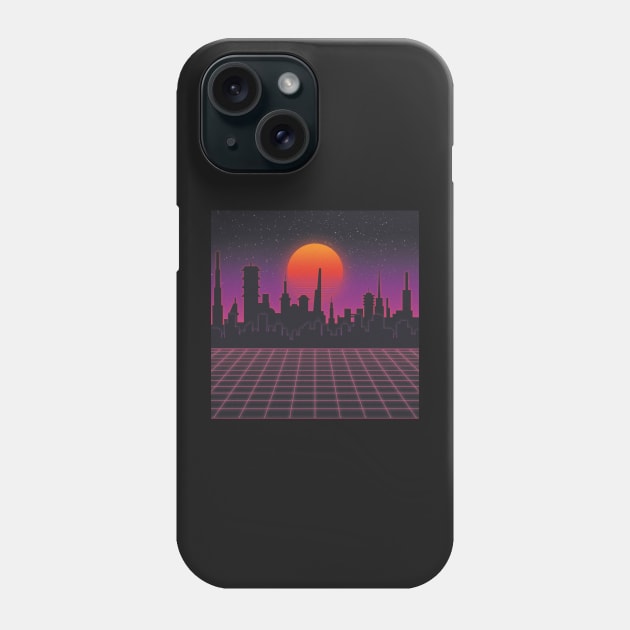 city on mars Phone Case by KyrgyzstanShop