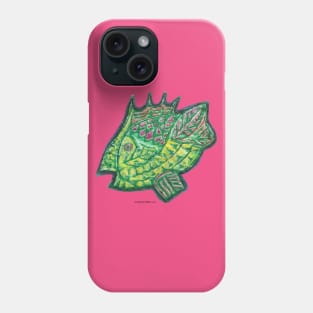 Counter Fish Profile Phone Case