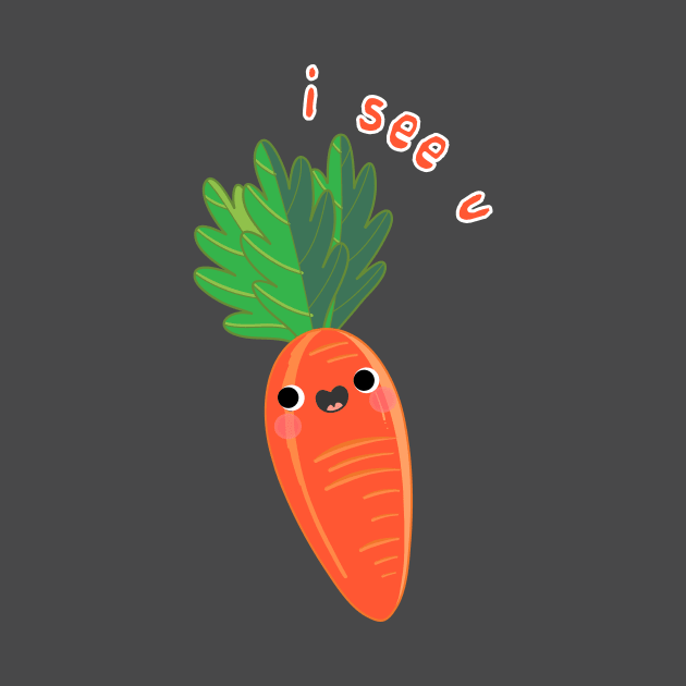 Carrot Sticker gift mom ,gift child by Pop-clothes