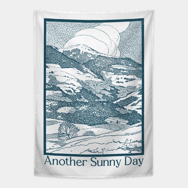 Another Sunny Day / \ / \ / \ / \ Fan Design Tapestry by CultOfRomance