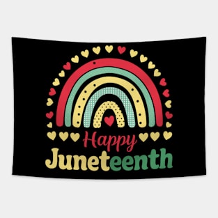 happy juneteenth Tapestry