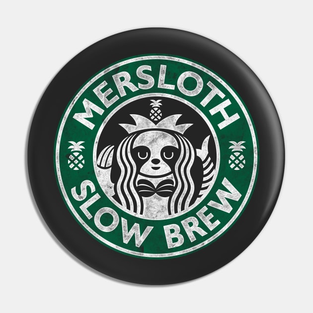 Mersloth Slow Brew Pin by Kuitsuku