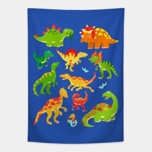 Cute Dinos for Kids Tapestry