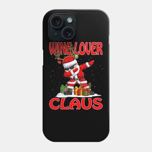 Wine Lover Santa Claus Reindeer Christmas Matching Costume Phone Case