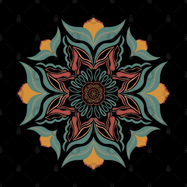 Mandala Flower Design by Suneldesigns