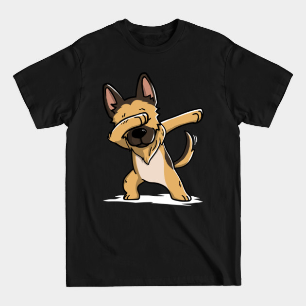 Discover Funny German Shepherd Dabbing - German Shepherd Funny - T-Shirt