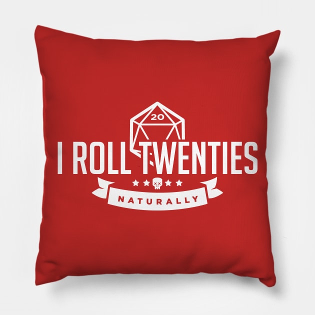 That's How I Roll Pillow by mannypdesign