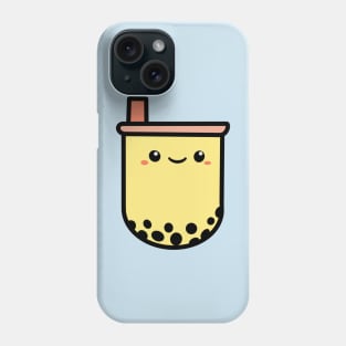 kawaii bubble tea Phone Case