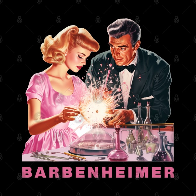 Barbie x Oppenheimer 2023 | BARBENHEIMER by Retro Travel Design