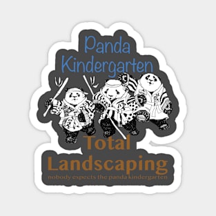 PandaKindergarten Total Landscaping Magnet