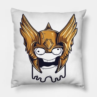 Trendy White Pac-man Thor Ghost Pillow