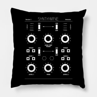 Modular Synth Knobs Pillow