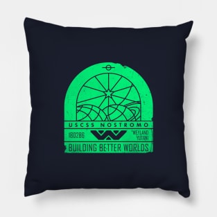 Weyland Yutani Grunge v02 Pillow