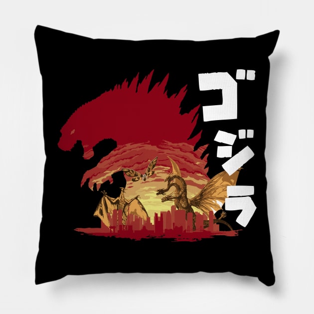 The King is Back Pillow by Gigan91