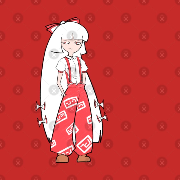 Fujiwara no Mokou by Dentfree