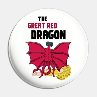 The great red dragon Pin