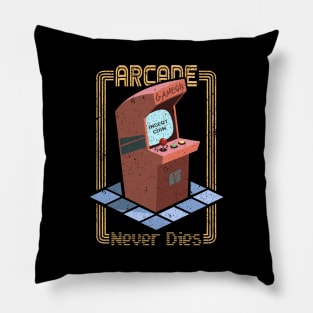 arcade machine retro game Pillow