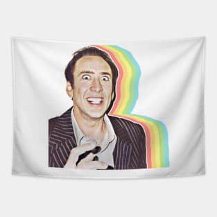 Crazy Nic Cage Tapestry