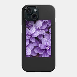 Beautiful Violet Flowers, for all those who love nature #126 Phone Case