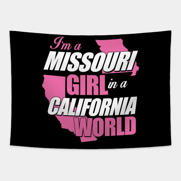 california girl Tapestry by FUNNY LIFE