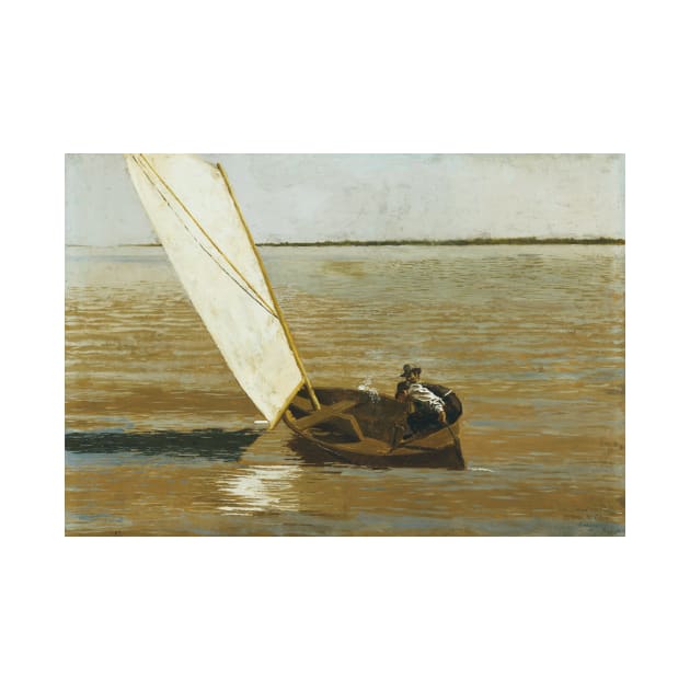 Sailing by Thomas Eakins by Classic Art Stall