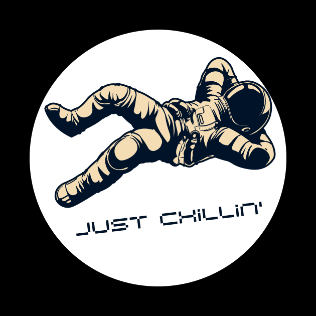 Astronaut in Space Suit Just Chillin by Sleepy Time Tales